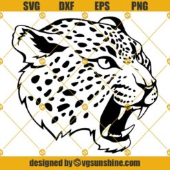 Leopard head SVG, Leopard face SVG, Jaguar SVG, Jaguar head svg cricut silhouette