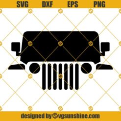 Jeep SVG, Jeep Silhouette, Jeep Cricut, Jeep Cutting Files Clipart Cricut Silhouette Machines