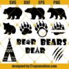 Bear Monogram SVG