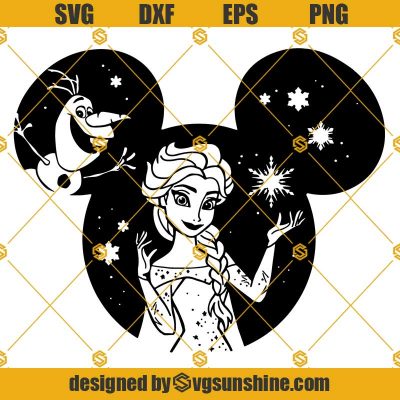 Elsa SVG Cricut Silhouette, Elsa SVG, Frozen SVG, Frozen Princess SVG