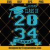 Class of 2034 Graduate SVG, Senior 2034 SVG