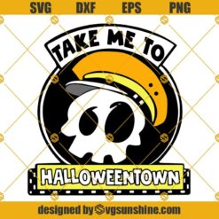 Halloweentown SVG, Skull svg, halloween svg