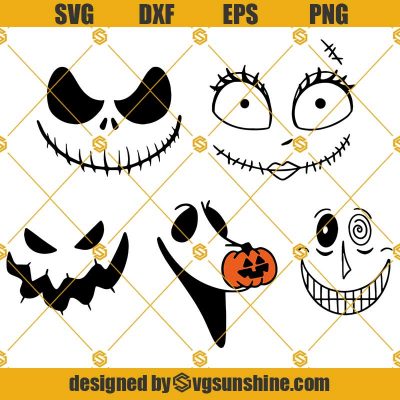 Nightmare before Christmas SVG BUNDLE, Lock Shock Barrel SVG