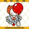 Pennywise Layered SVG