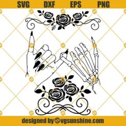 Gothic Pinky Promise SVG, Pinky Swear Svg, Love Hands Svg, Fingers Svg, Pinky Promise Hands Svg