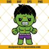 Baby Hulk SVG, Hulk SVG PNG DXF EPS Cut Files Clipart