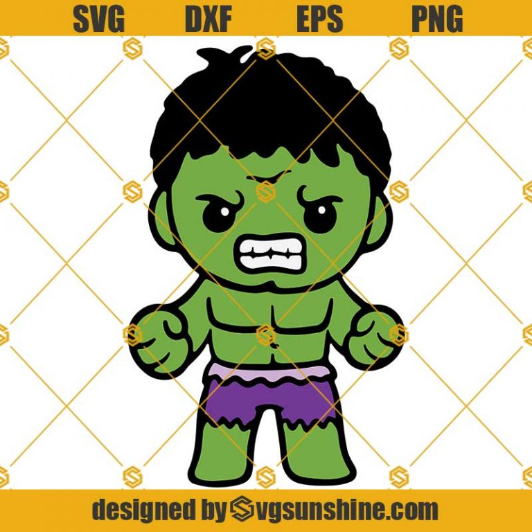 Baby Hulk SVG: Unleashing the Adorable Power of the Green Giant