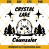 Crystal Lake Camp Counselor SVG, Friday the 13th Svg