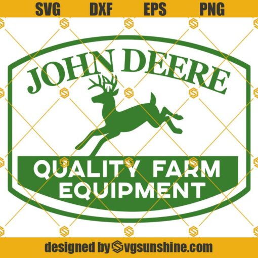 John Deere Logo SVG, John Deere SVG, John Deere Cut Files Clipart Cricut Silhouette