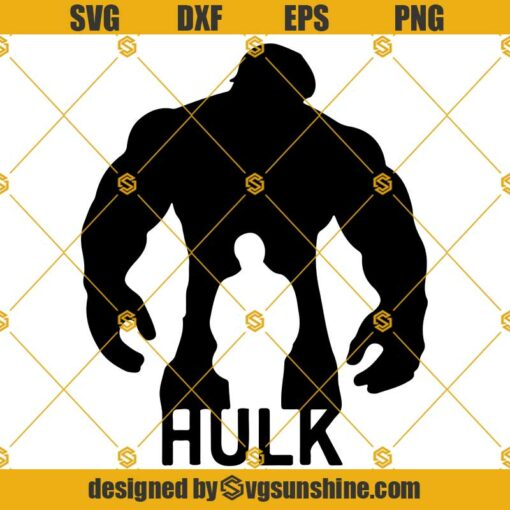 Hulk SVG EPS PNG DXF Vector Cutting files for Cricut Silhouette Cameo