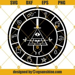 Gravity Falls SVG PNG DXF EPS Vector Clipart