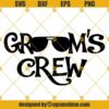 Grooms Crew SVG