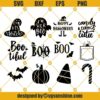 Happy Halloween SVG Bundle, Boo SVG