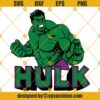 Hulk SVG PNG DXF EPS Cut Files Clipart Cricut