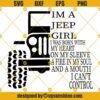 Jeep Girl SVG PNG DXF EPS