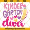 Kindergarten Diva SVG
