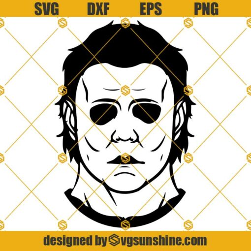 Michael Myers Face SVG, Horror SVG, Michael Myers SVG PNG DXF EPS