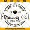 Sanderson Brewing Co Witches Brew Svg
