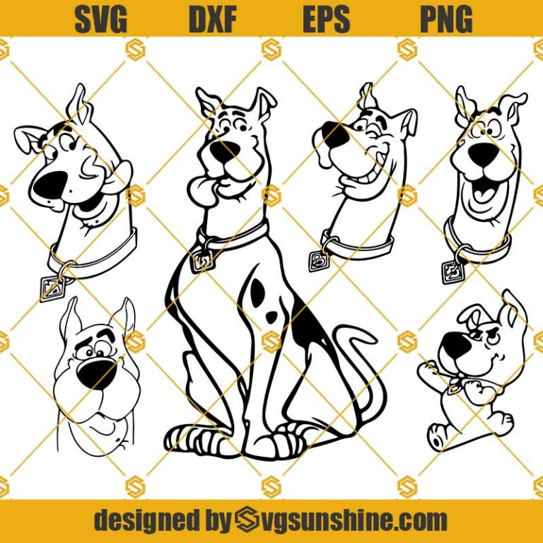 Scooby Doo SVG and Scrappy Doo SVG BUNDLE