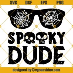 Spooky Dude Halloween SVG Files for Cricut Silhouette