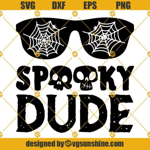 Spooky Dude Halloween SVG Files for Cricut