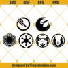 Star Wars Logo SVG, Collection Rebel Imperial Starwars Logo SVG