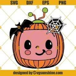 Cocomelon Halloween SVG PNG DXF EPS Cut Files For Cricut Silhouette