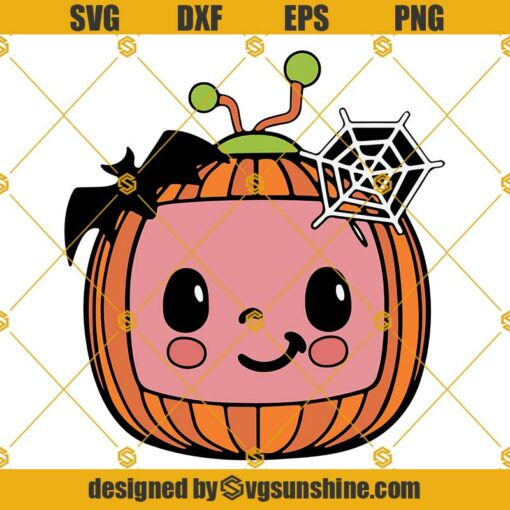 Cocomelon SVG, Cocomelon Halloween Pumpkin SVG, Cocomelon Logo Layered SVG Files