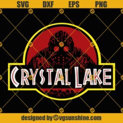 Jason Voorhees Camp Crystal Lake SVG PNG DXF EPS