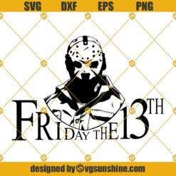 Friday the 13th SVG Jason Voorhees SVG