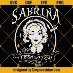 Sabrina SVG, Teen Witch SVG, Chilling Adventures of Sabrina SVG