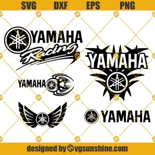 YAMAHA SVG, Yamaha Racing SVG, Yamaha Logo SVG, Yamaha SVG Bundle