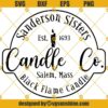 Sanderson Sister Candle Co SVG