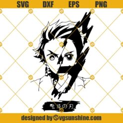 Tanjiro Nezuko SVG, Demon Slayer SVG Anime SVG Manga SVG Japanese SVG