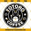 Totoro SVG PNG DXF EPS Cut Files Vector Clipart Cricut
