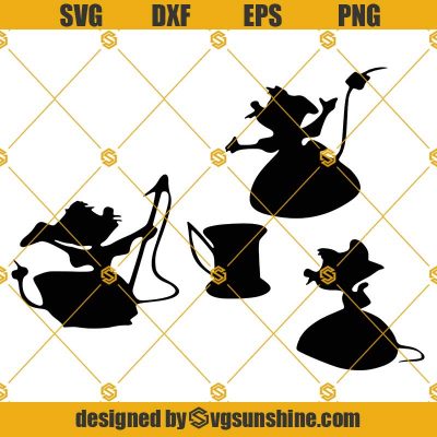 Cinderella Mouse Sewing Mice SVG