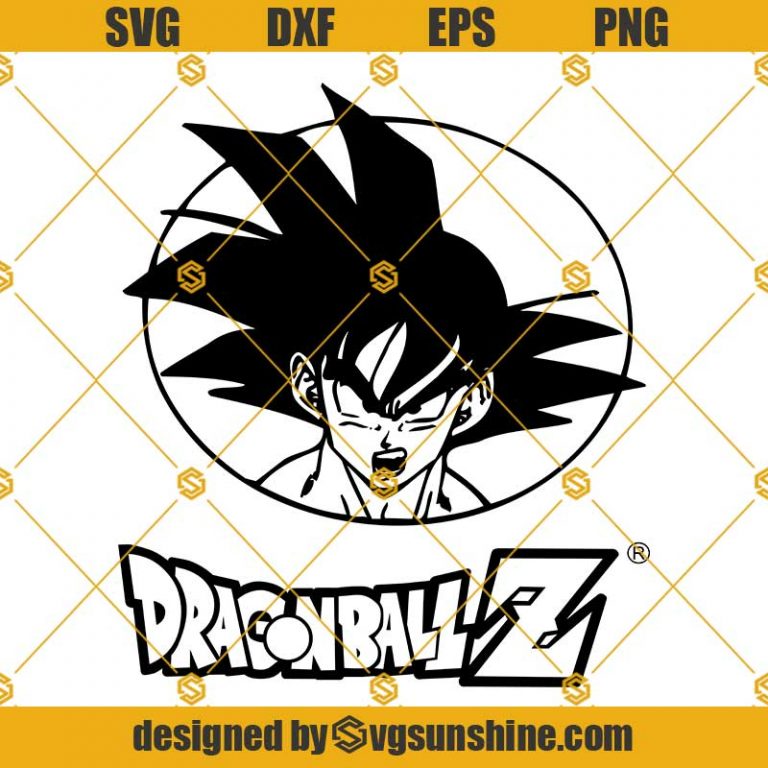 Goku Svg, Super Saiyan Svg, Dragonball Svg, Dragonball Z Svg