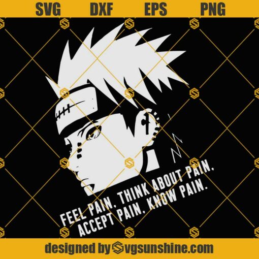 Pain Naruto SVG, Anime SVG