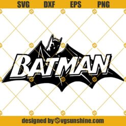 Batman Logo SVG Bundle, Batman SVG PNG DXF EPS for Cut files, Cricut, Silhouettes