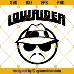 Low Rider Lowrider Logo SVG Cutting Files For The Cricut
