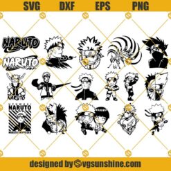 Jiraiya SVG, Naruto SVG PNG DXF EPS For Cricut Silhouette Cameo