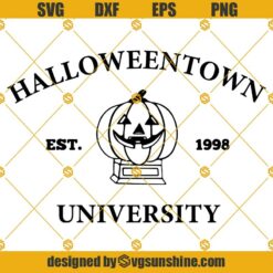 Halloweentown University SVG, Halloweentown SVG, Halloween SVG