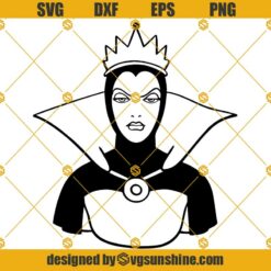 Evil Queen SVG, Disney Mouse Ears SVG PNG DXF EPS Cut Files