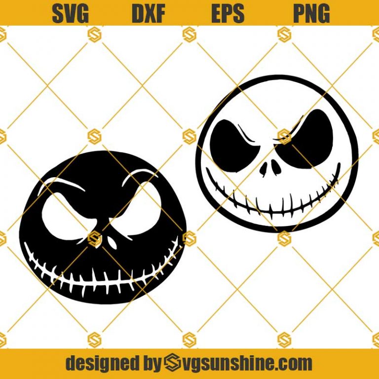 Jack Skellington SVG, A Nightmare Before Christmas SVG