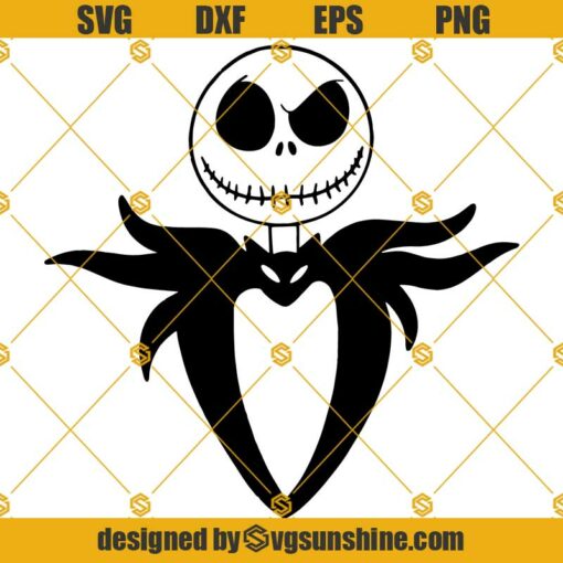 Jack Skellington SVG PNG DXF EPS