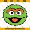 Oscar The Grouch Sesame Street SVG