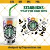 Drink up Witches Starbucks Cold Cup SVG, Hocus Pocus Starbucks Cup SVG, Basic Witch SVG Starbucks Wrap