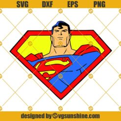 Superman Logo SVG, Supeman SVG, Superhero SVG, Superman T-Shirt, Superman Cliparts