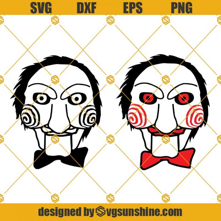 Jigsaw SVG, Jigsaw Vector, SAW Movie ClipArt SVG, Saw SVG