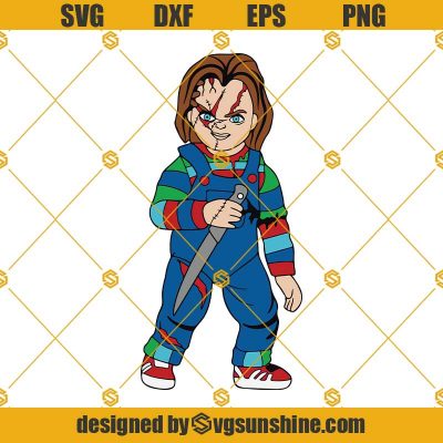 Layered SVG Chucky SVG, Halloween SVG, Chucky Horror movie killers SVG